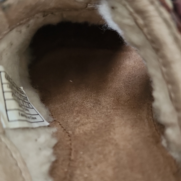 UGG Women's Brown Leather Slip-On - Picture 9 of 13